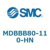 MDBBB80-110-HN 標準形エアシリンダ(角形カバー)エンドロック形 MDBBB8 SMC 54754016
