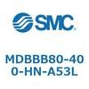 MDBBB80-400-HN-A53L 標準形エアシリンダ(角形カバー)エンドロック形 MDBBB8 SMC 54754314