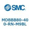 MDBBB80-400-RN-M9BL 標準形エアシリンダ(角形カバー)エンドロック形 MDBBB8 SMC 54754332