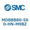 MDBBB80-500-HN-M9BZ 標準形エアシリンダ(角形カバー)エンドロック形 MDBBB8 SMC 54754393