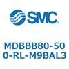 MDBBB80-500-RL-M9BAL3 標準形エアシリンダ(角形カバー)エンドロック形 MDBBB8 SMC 54754411