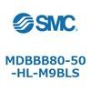 MDBBB80-50-HL-M9BLS 標準形エアシリンダ(角形カバー)エンドロック形 MDBBB8 SMC 54754427