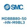 MDBBB80-50-HN-M9BL3 標準形エアシリンダ(角形カバー)エンドロック形 MDBBB8 SMC 54754454