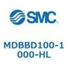 標準形エアシリンダ(角形カバー)エンドロック形 MDBBD SMC