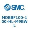 標準形エアシリンダ(角形カバー)エンドロック形 MDBBF1 SMC