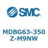 MDBG63-350Z-M9NW 角形チューブ形エアシリンダ MDBG6 SMC 54841455