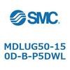 MDLUG50-150D-B-P5DWL ロック付プレートシリンダ(オートスイッチ付) MDLUG SMC 54901007