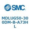 MDLUG50-300DM-B-A73HL ロック付プレートシリンダ(オートスイッチ付) MDLUG SMC 54901043