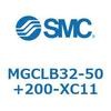MGCLB32-50+200-XC11 ガイド付シリンダ/コンパクトタイプ MGCLB3 SMC 54950953