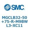 MGCLB32-50+75-R-M9BWL3-XC11 ガイド付シリンダ/コンパクトタイプ MGCLB3 SMC 54950987