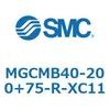 MGCMB40-200+75-R-XC11 ガイド付シリンダ/コンパクトタイプ MGCMB4 SMC 54959983