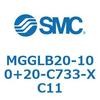 MGGLB20-100+20-C733-XC11 ガイド付シリンダ MGGLB20 SMC 54967272