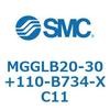 MGGLB20-30+110-B734-XC11 ガイド付シリンダ MGGLB20 SMC 54969004
