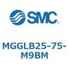 MGGLB25-75-M9BM ガイド付シリンダ MGGLB25 SMC 54973493