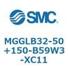 MGGLB32-50+150-B59W3-XC11 ガイド付シリンダ MGGLB3 SMC 54976722
