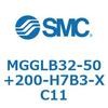 MGGLB32-50+200-H7B3-XC11 ガイド付シリンダ MGGLB3 SMC 54976826