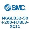 MGGLB32-50+200-H7BL3-XC11 ガイド付シリンダ MGGLB3 SMC 54976835