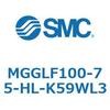 MGGLF100-75-HL-K59WL3 ガイド付シリンダ MGGLF1 SMC 54987231