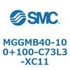 MGGMB40-100+100-C73L3-XC11 ガイド付シリンダ MGGMB4 SMC 55001737