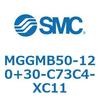 MGGMB50-120+30-C73C4-XC11 ガイド付シリンダ MGGMB5 SMC 55006506