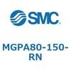 MGPA80-150-RN ガイド付薄形シリンダ MGPA8 SMC 55025171