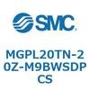 MGPL20N-20-M9BWSDPCS ガイド付薄形シリンダ MGPL20T SMC 55049041