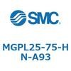MGPL25-75-HN-A93 ガイド付薄形シリンダ MGPL25-7 SMC 55058376