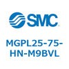 MGPL25-75-HN-M9BVL ガイド付薄形シリンダ MGPL25-7 SMC 55058394