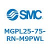 MGPL25-75-RN-M9PWL ガイド付薄形シリンダ MGPL25-7 SMC 55058647