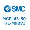 MGPL63-50-HL-M9BV3 ガイド付薄形シリンダ MGPL63-5 SMC 55088957