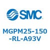 MGPM25-150-RL-A93V ガイド付薄形シリンダ MGPM25-15 SMC 55131343