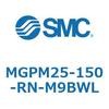 MGPM25-150-RN-M9BWL ガイド付薄形シリンダ MGPM25-15 SMC 55131422