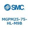 MGPM25-75-HL-M9B ガイド付薄形シリンダ MGPM25-7 SMC 55141396