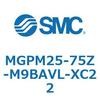 MGPM25-75Z-M9BAVL-XC22 ガイド付薄形シリンダ MGPM25-7 SMC 55142281
