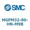 MGPM32-80-HN-M9B ガイド付薄形シリンダ MGPM32-8 SMC 55158013