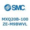MXQ20B-100ZE-M9BWVL エアスライドテーブル MXQ20B SMC 55525486
