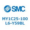 MY1C25-100L6-Y59BL ���J�W���C���g�����b�h���X�V�����_/�J���t�H���A�K�C�h�` MY1C25-1 SMC 55831176