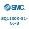 SQ1130K-51-C6-B 5ポートソレノイドバルブ SQ113 SMC 56452067
