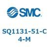 SQ1131-51-C4-M 5ポートソレノイドバルブ SQ113 SMC 56452277