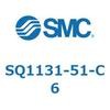 SQ1131-51-C6 5ポートソレノイドバルブ SQ113 SMC 56452286