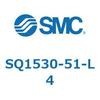 SQ1530-51-L4 5ポートソレノイドバルブ SQ153 SMC 56457721