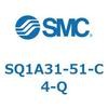 SQ1A31-51-C4-Q 5ポートソレノイドバルブ SQ1A3 SMC 56458035