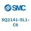 SQ2141-5L1-C6 5ポートソレノイドバルブ SQ214 SMC 56459751