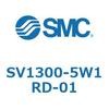 SV1300-5W1RD-01 5ポートソレノイドバルブ SVシリーズ SMC 56726302