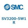 SV3200-5W1R 5ポートソレノイドバルブ SVシリーズ SMC 56728226