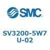 SV3200-5W7U-02 5ポートソレノイドバルブ SVシリーズ SMC 56728296