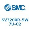 SV3200R-5W7U-02 5ポートソレノイドバルブ SVシリーズ SMC 56728341