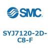 SYJ7120-2D-C8-F 4・5ポートソレノイドバルブ SYJシリーズ SMC 56862775