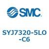 SYJ7320-5LO-C6 4・5ポートソレノイドバルブ SYJシリーズ SMC 56871026