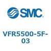 VFR5500-5F-03 5ポートソレノイドバルブ SMC 56964451